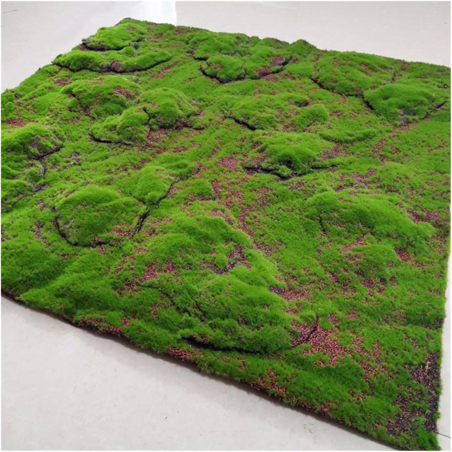 แผ่นมอสเทียม พรมหญ้าเทียม DIY  - Preserved Moss Sheet บทวิจารณ์และราคา
