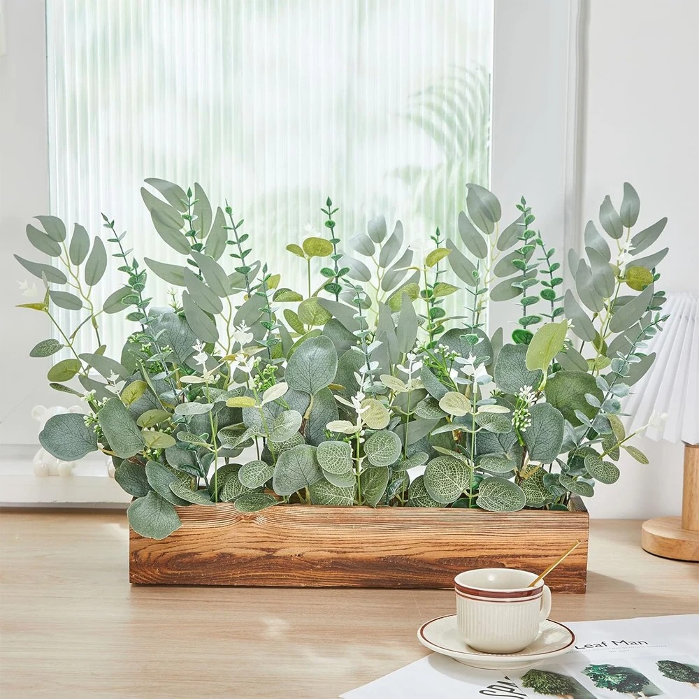 20 ชิ้นใบยูคาลิปตัสก้านพืชประด - Florist Supply Bulk บทวิจารณ์และราคา