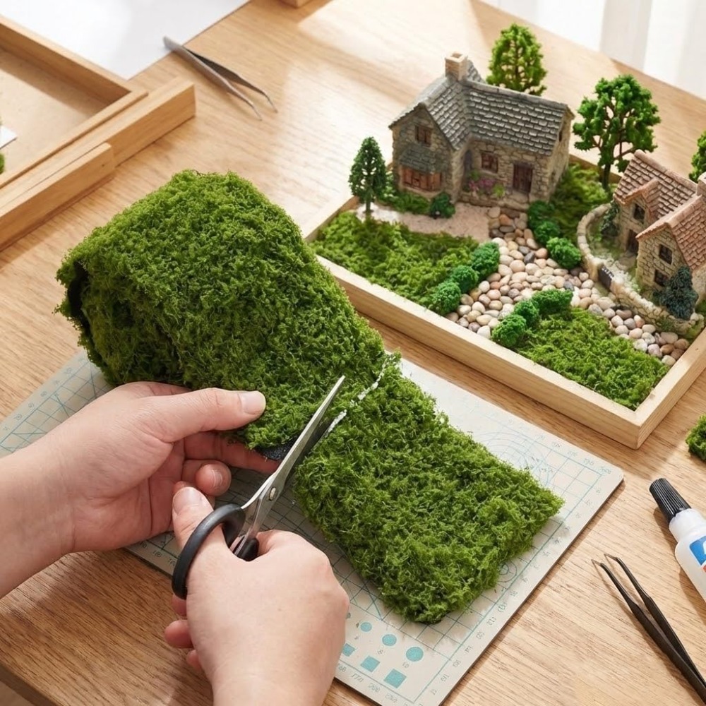 แผ่นมอสเทียม 30x180 ซม. แผ่นรอ - Preserved Moss Sheet บทวิจารณ์และราคา